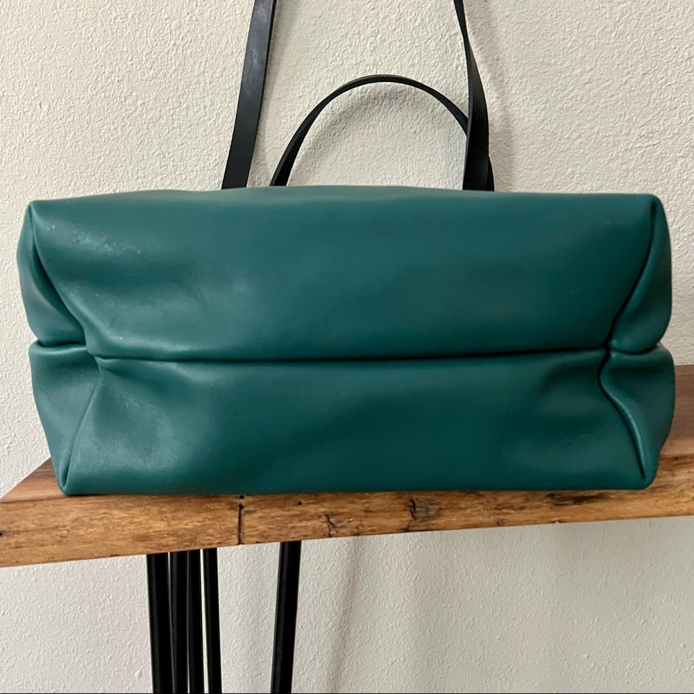 🚫SOLD🚫🦄 new portland leather • peacock large tote - Picture 3 of 10